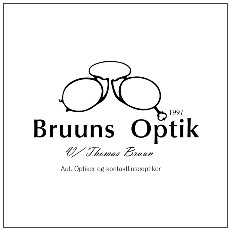 Bruuns Optik logo 2021 hvid sort ekstra info faktura 768x768